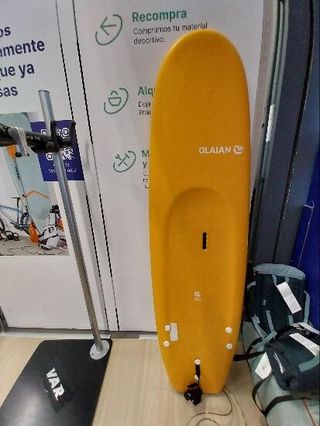 Tabla Surf Iniciacion Espuma Olaian 100 6'8. Pack tabla +