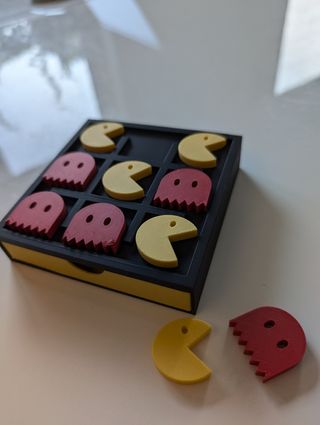 Juego Tres en Raya Pacman