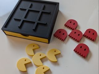 Juego Tres en Raya Pacman