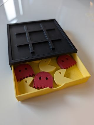 Juego Tres en Raya Pacman
