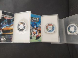 Juegos PSP: Sonic Rivals y NFS Underground