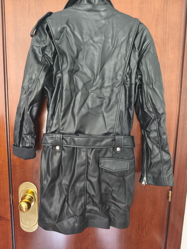 Vestido Polipiel Zara Talla M. Envio inpost