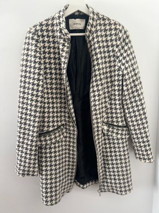 Abrigo Stradivarius Houndstooth XS