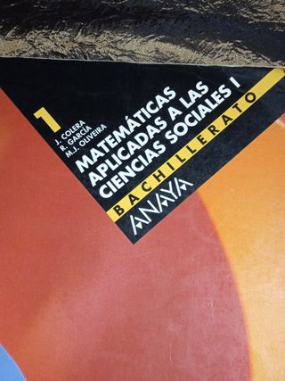 Matematicas Aplicadas A Las Ciencias Sociales I