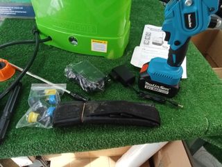 Nebulizzatore a batteria + mini motosega