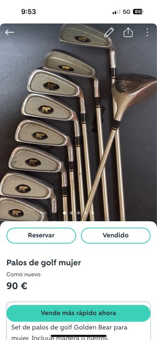 Set de palos a.