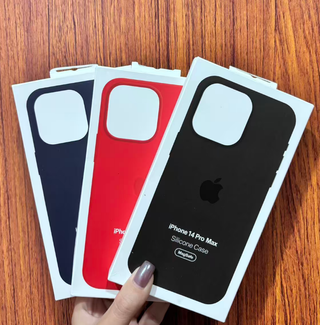 Funda iPhone 14 Pro Max Silicona Líquida Original