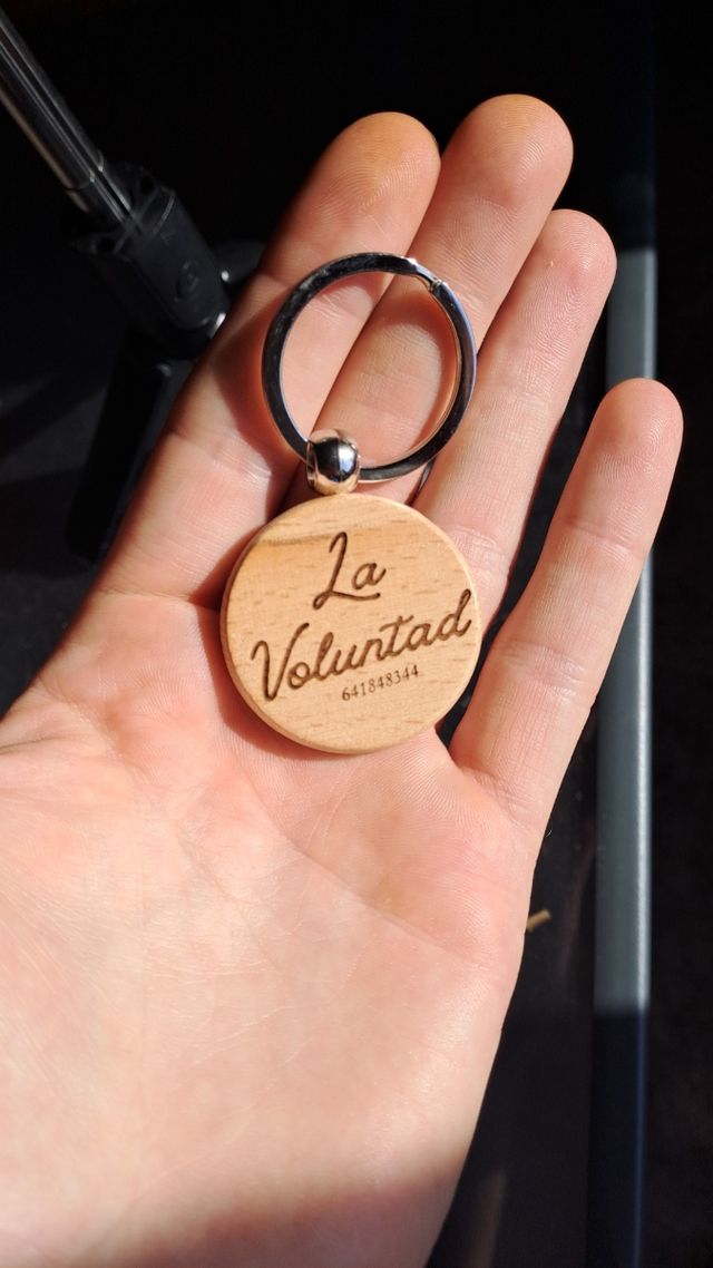 Portachiavi in legno personalizzati