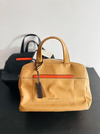 Bolso Armani Negro y Marrón