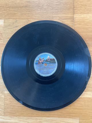 9 Discos de gramofono