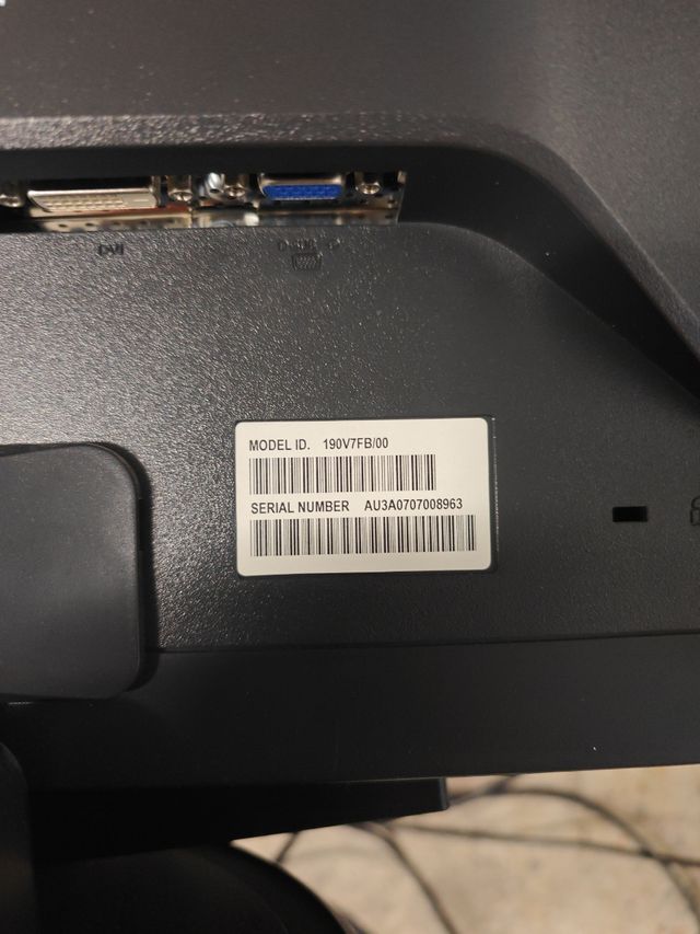 Monitor Philips Nero