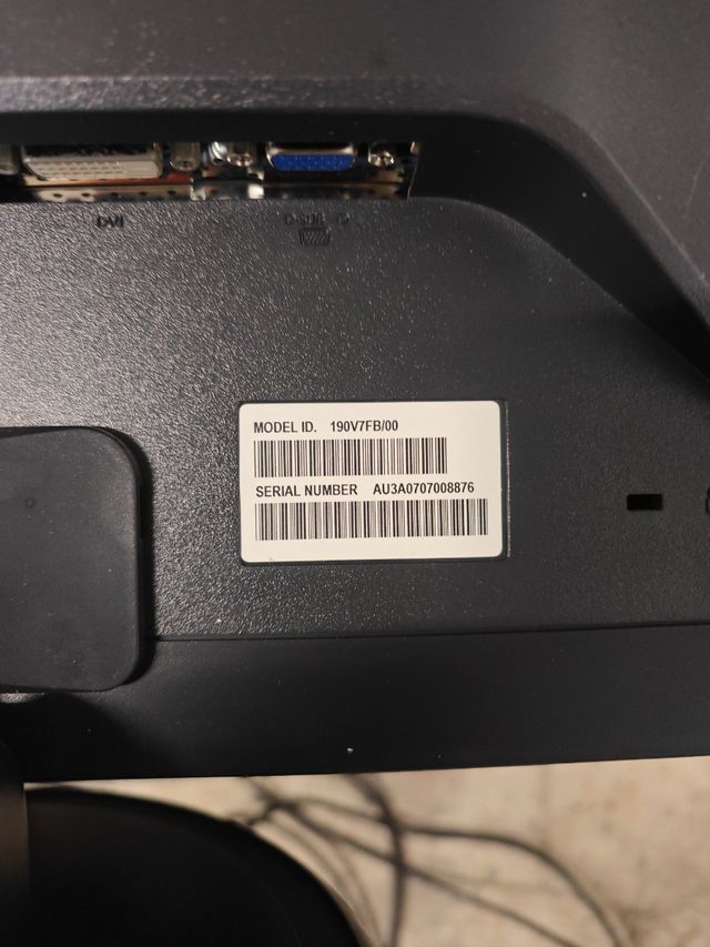 Monitor Philips Nero