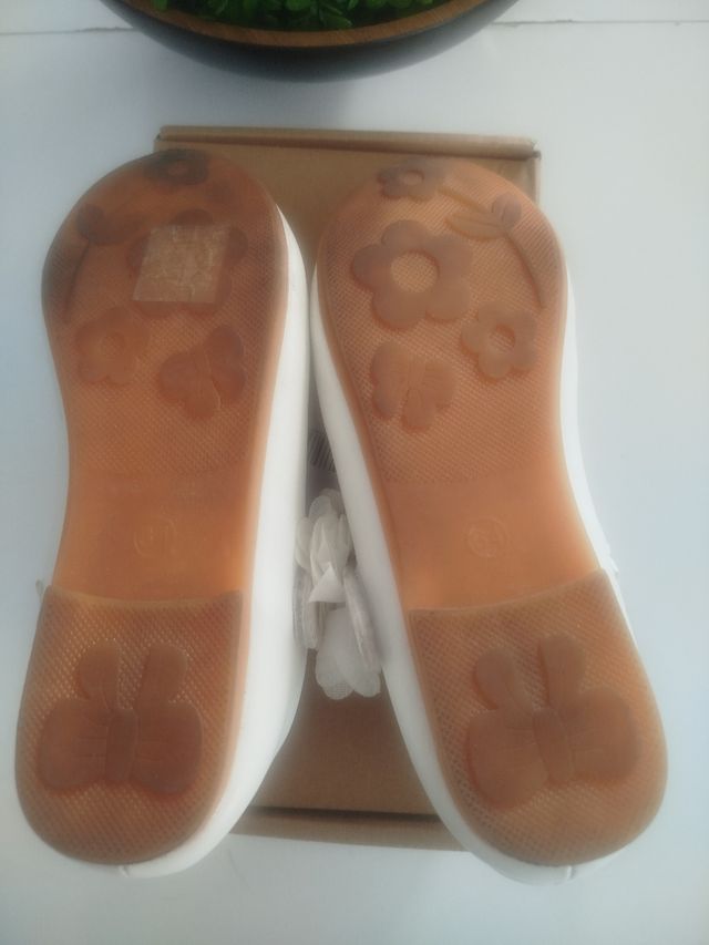Zapatos niña blancos ocasión especial