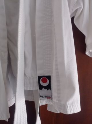 Kimono Karate Niño Fujimae Blanco 