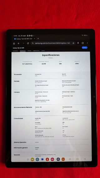 Tablet Samsung Galaxy Tab A8