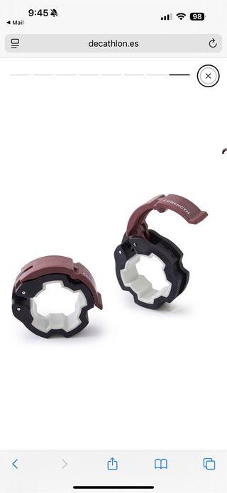 Kit Mancuernas y Pesas con Barra Decathlon 50kg