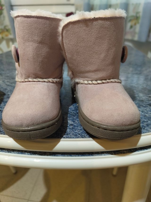 Botita Australiana Bebe Rosa