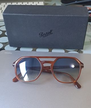 Gafas de sol Persol Tierra de Siena Marrón Azul