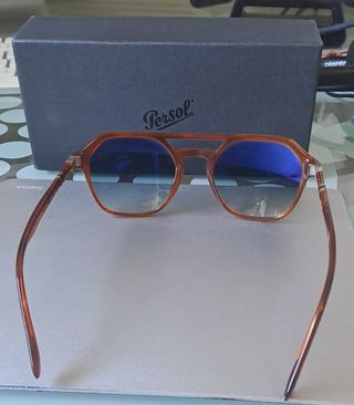 Gafas de sol Persol Tierra de Siena Marrón Azul