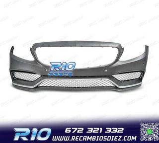 PARAGOLPES DELANTERO MERCEDES C W205 14-18 LOOK AMG C63 PLAT