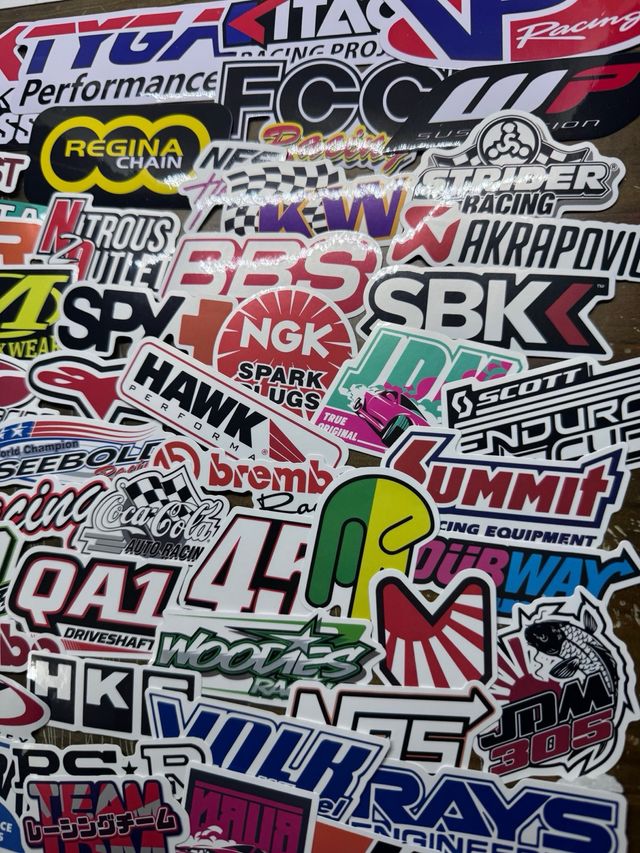 Lote 114 Pegatinas Mundo del Motor