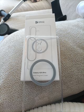 Funda Transparente Samsung Galaxy S25 Ultra Magnét