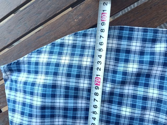 Camisa Ralph Lauren cuadros azul y blanco