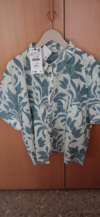 Camisa floral XXL