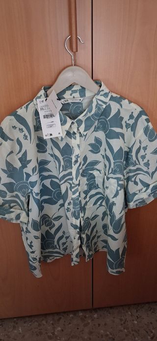 Camisa floral XXL
