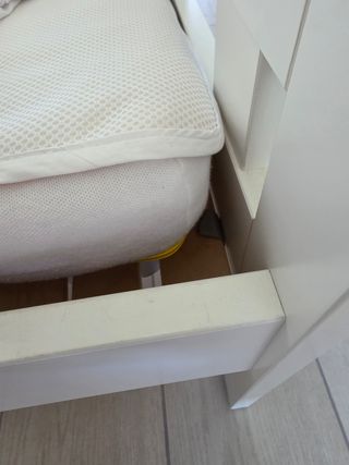 Cama infantil IKEA KRITTER blanca