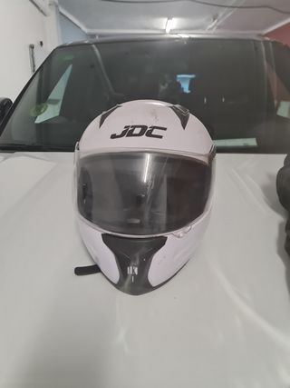 Casco de moto JDC blanco