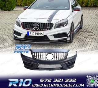 PARAGOLPES DELANTERO MERCEDES CLASE A W176 A45 12-15 LOOK A