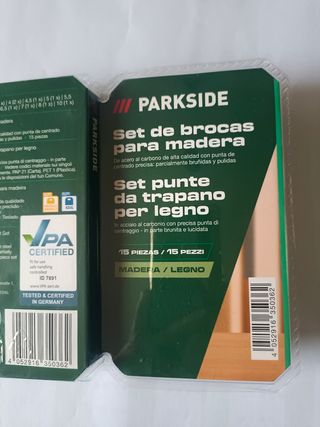 • BROCAS PARA MADERA •
              PARKSIDE