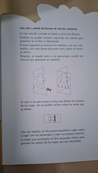 Lote recortables. Lee, pinta y recorta.