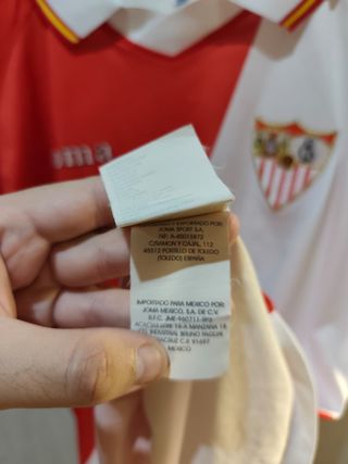Camiseta Sevilla FC Joma 2005/06 