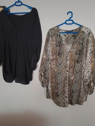 Lote 2 blusas talla única sin usar