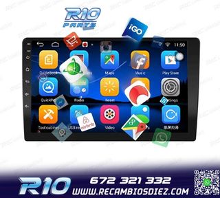 RADIO 9" GPS ANDROID 13 QUAD CORE 64GB ROM