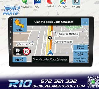 RADIO 9" GPS ANDROID 13 QUAD CORE 64GB ROM