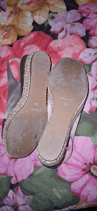 Sandali eleganti in raso