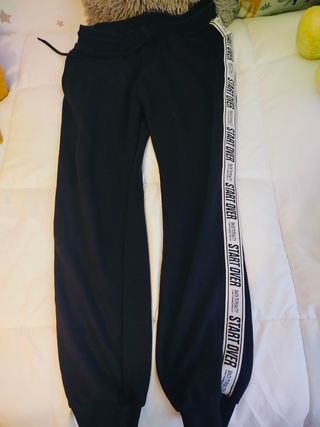 Pantalón deportivo mujer negro