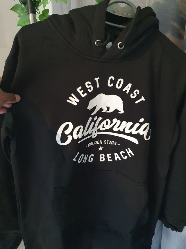 Felpa con cappuccio West Coast California