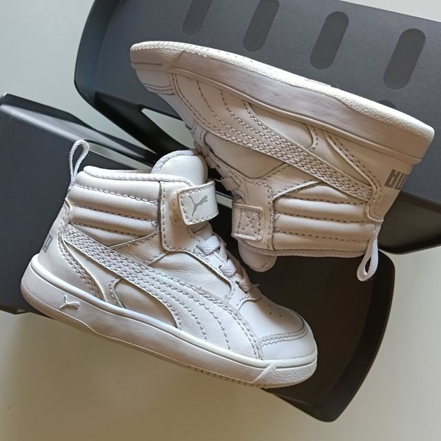Scarpe Puma bimbo/a tg 21 bianche