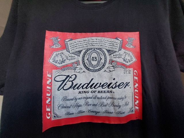 T-shirt Budweiser vintage XL