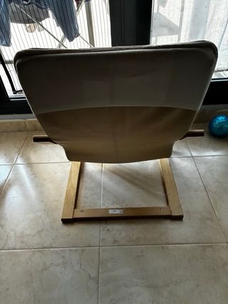 Mecedora infantil de madera