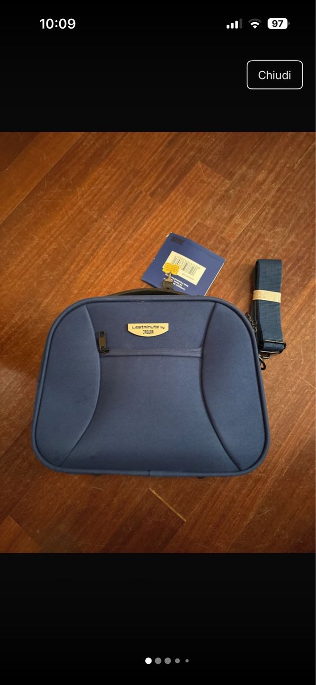 Beauty case Jaguar blu