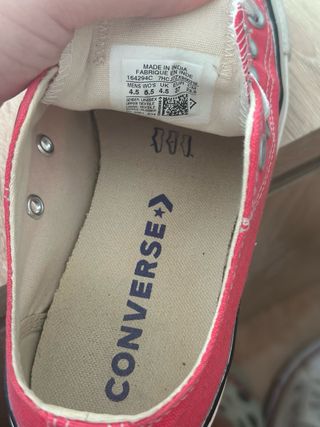 Converse rosas talla 37