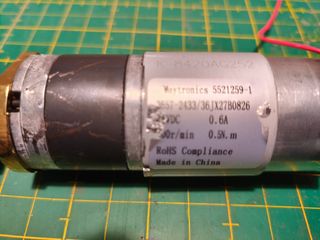 Motor Maytronics 24VDC 0.6A 100RPM