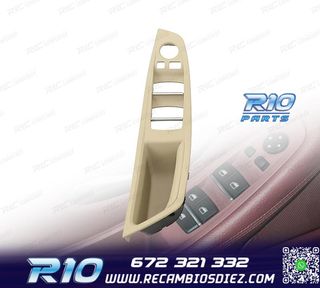 MOLDURA BOTONERA PARA BMW F10 F11 PANEL PUERTA BEIGE
