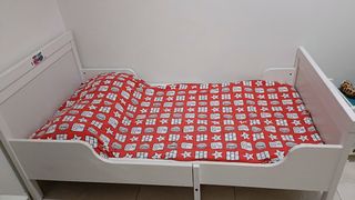 Cama extensible con colchón 80x200