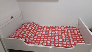 Cama extensible con colchón 80x200